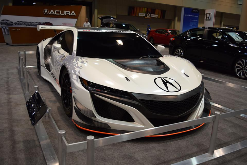 Acura brought out the NSX to surprise us all last year, and they followed up sufficiently with the NSX GT3.